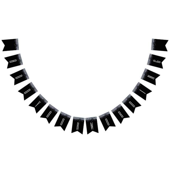 Bannière À Fanions Mariage personnalisé Parties scintillant diamant (Tout)