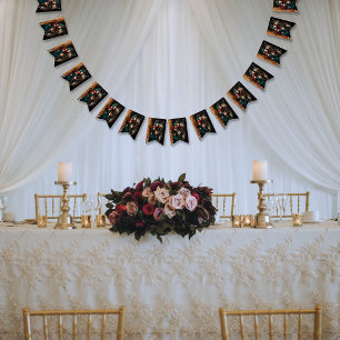 Bannière À Fanions Mariage victorien Steampunk