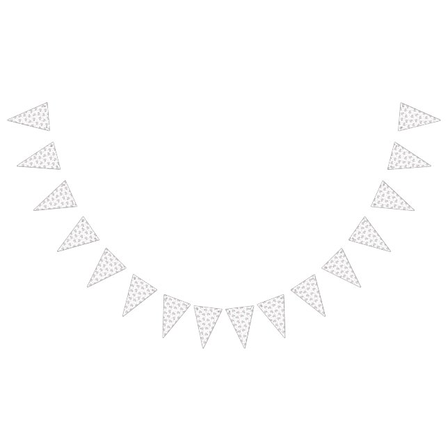 Bannière À Fanions Motif Chat d'hiver mignon avec Écharpes et Flocon  (Tout)