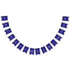 Navy et lettres blanches OpenFace personnalisées