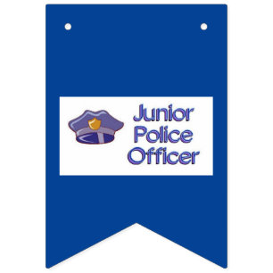 Bannière À Fanions Officier de police auxiliaire