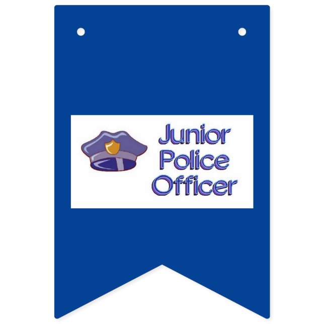 Bannière À Fanions Officier de police auxiliaire (Premier drapeau)