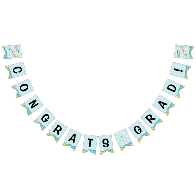 Bannière À Fanions Oh, Les Endroits Où Tu Vas Aller ! Diplôme (Tout)