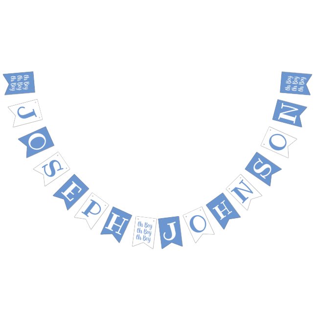 Bannière À Fanions Oh mon garçon Oh mon garçon (Tout)