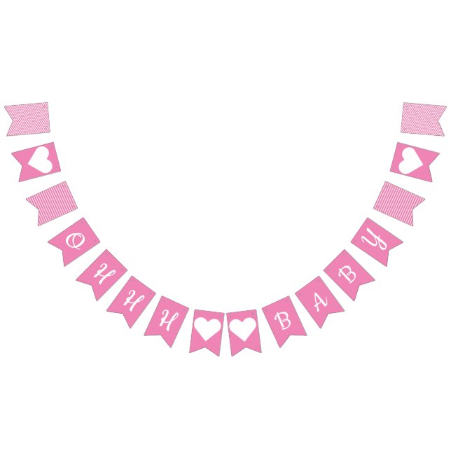 Bannière À Fanions Ohhh Baby Bunting Flags (Tout)