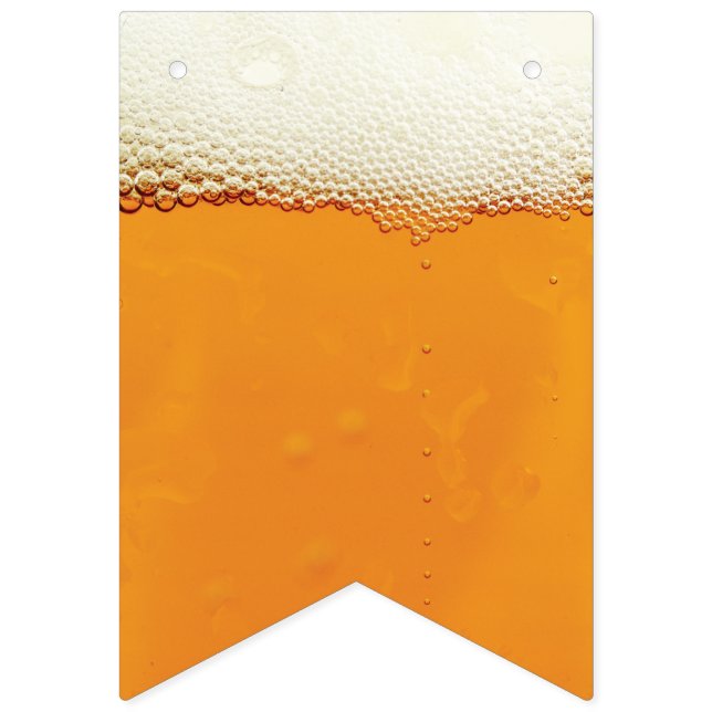 Bannière À Fanions Oktoberfest. De vrais Mains De Bières. (Premier drapeau)