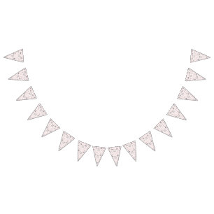 Bannière À Fanions Papier peint floral noir et blanc classique