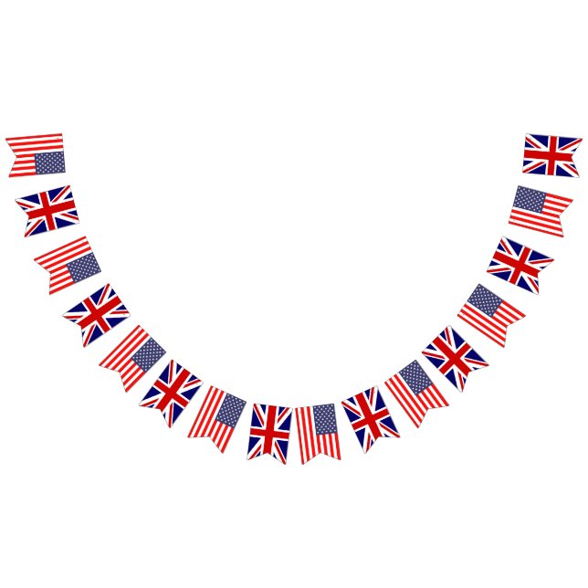 Bannière À Fanions Parti de mariage anglais Union Jack (Tout)