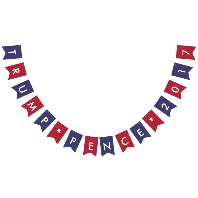 Bannière À Fanions Penny républicains d'atout 2017 couleurs de (Tout)