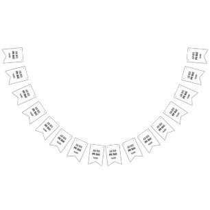 Bannière À Fanions Personnalisé