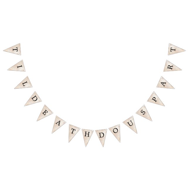 Bannière À Fanions Petit couple éffrayant (Tout)