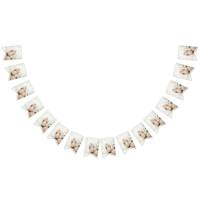 Bannière À Fanions Photo personnalisée (Tout)