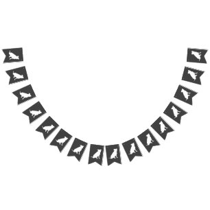 Bannière À Fanions Pit Bull Chien Baby Pitbull Douche Genre Neutre