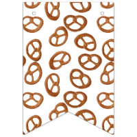 Pretzels Snack motif sans faille + votre arrière -