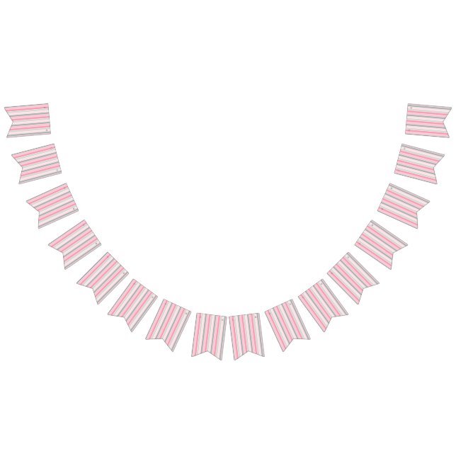 Bannière À Fanions Rayures (Tout)