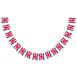 Bannière À Fanions Royaume-Uni Union Jack britannique