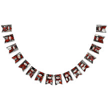 Snowmen rouge, noir et blanc