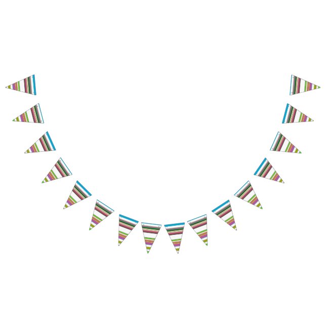 BANNIÈRE À FANIONS STRIPES (Tout)