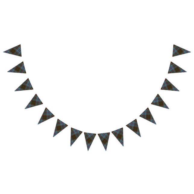 Bannière À Fanions Tartan écossais d'Anderson de clan (Tout)