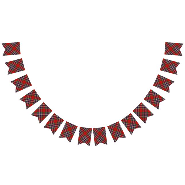 Bannière À Fanions Tartan écossais de MacFarlane de clan (Tout)