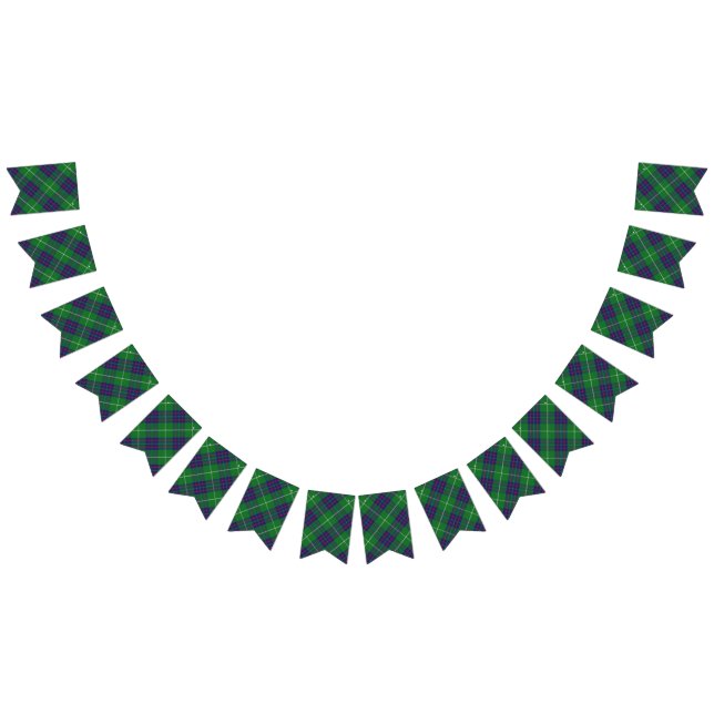 Bannière À Fanions Tartan écossais de MacIntyre de clan (Tout)