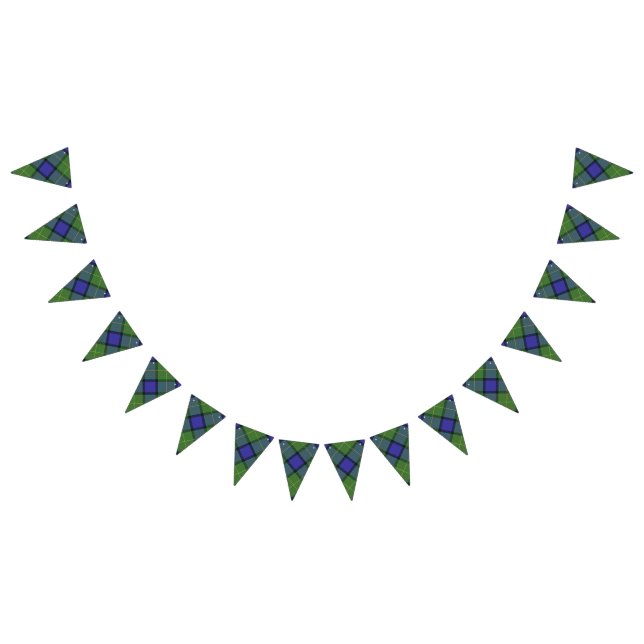 Bannière À Fanions Tartan écossais de Muir de clan (Tout)