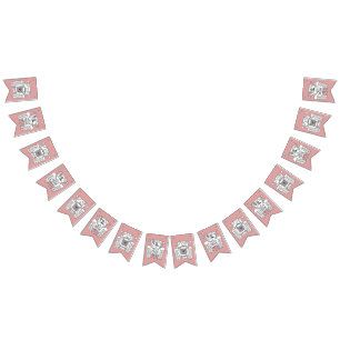 Bannière À Fanions Tracteur personnalisé Pays Barne Mariage rustique