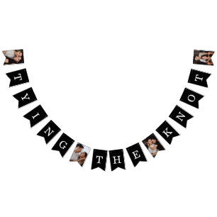 Bannière À Fanions Tying The Knot Photo LGBTQ