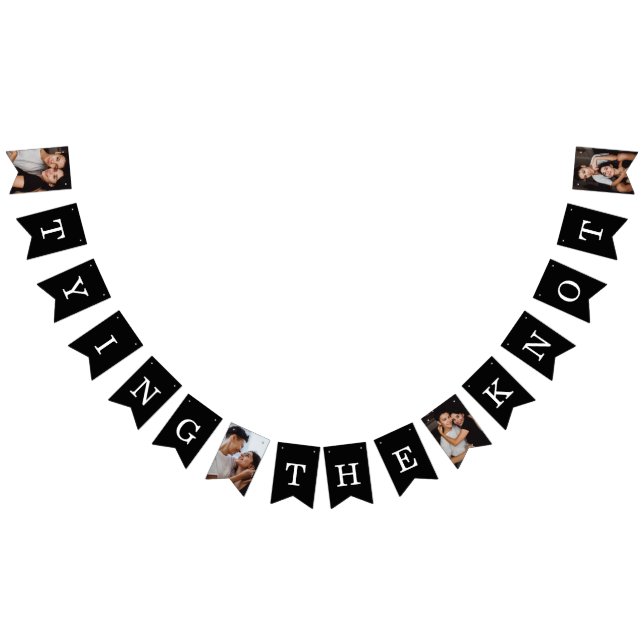 Bannière À Fanions Tying The Knot Photo LGBTQ (Tout)