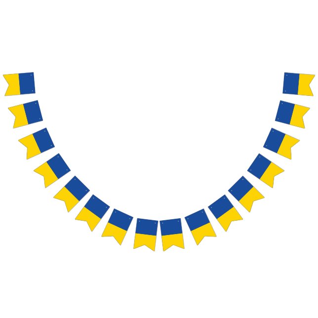 Bannière À Fanions Ukraine Drapeau, Ukraine Pays Cadeau Patriotique (Tout)