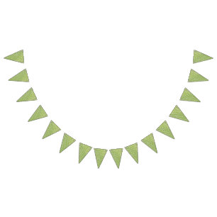 Bannière À Fanions un arrière - plan blanc avec des points marron