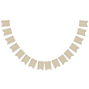 Bannière À Fanions un arrière - plan blanc avec un motif de feuilles