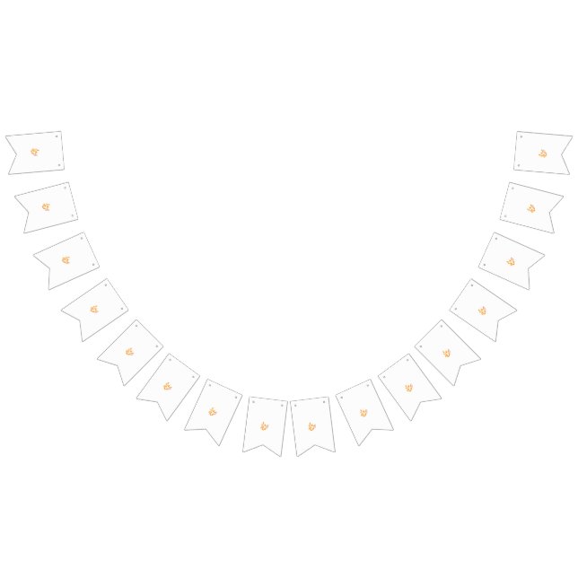 Bannière À Fanions une fleur jaune avec des feuilles sur un arrière - (Tout)