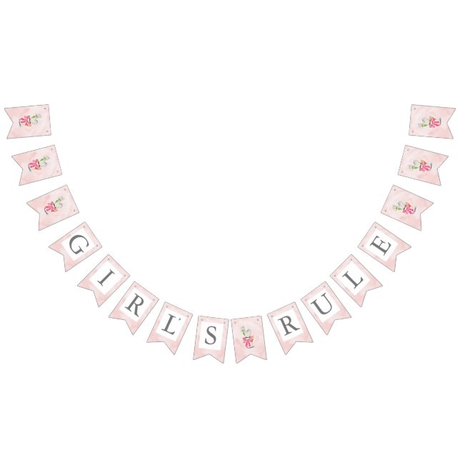 Bannière À Fanions Valentines Jour Fille rose Règle Coeur Cactus (Tout)