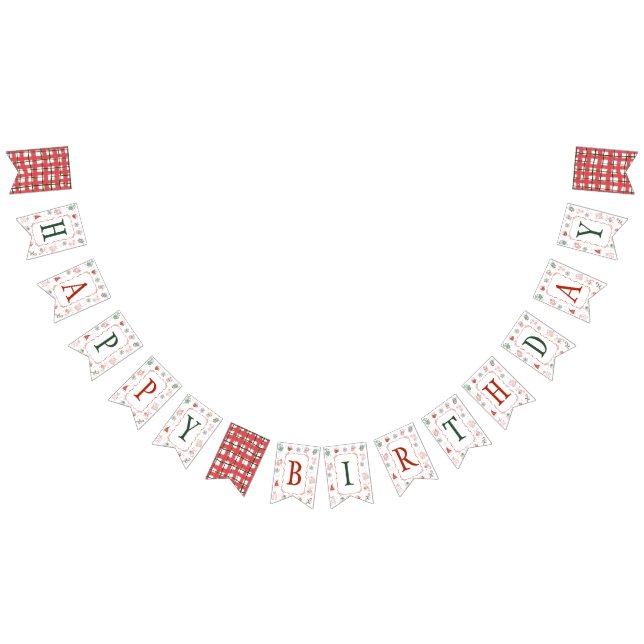 Bannière À Fanions Winter ONEderland Birthday Banner (Tout)