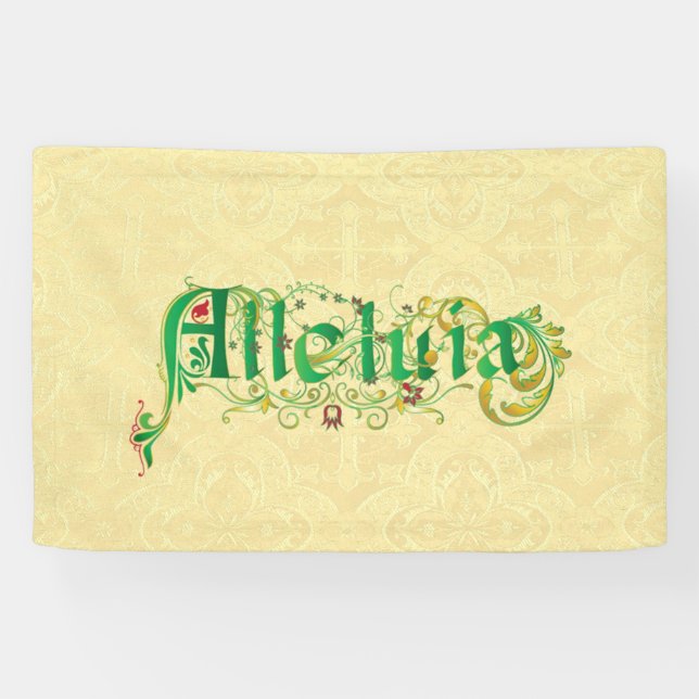 Bannière Alleluia (Horizontal)