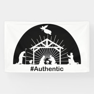 Bannière authentique de la Nativité