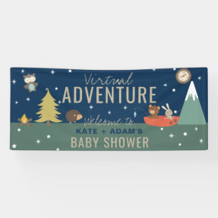 Bannière Baby shower de Virtual Adventure Boy Woo
