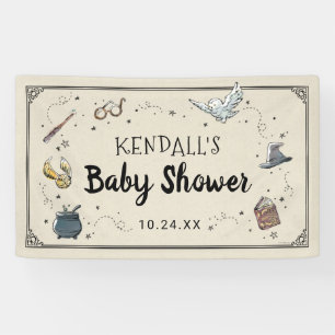 Bannière Baby shower Harry Potter