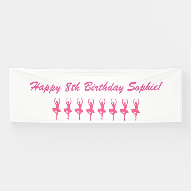 Bannière "Ballerina" (Horizontal)