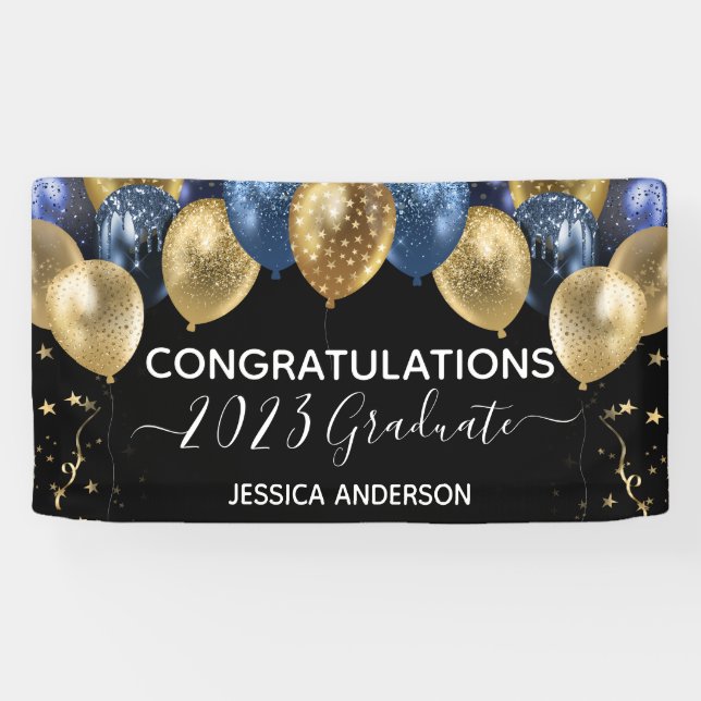 Bannière Ballons d'or bleu 2023 (Horizontal)