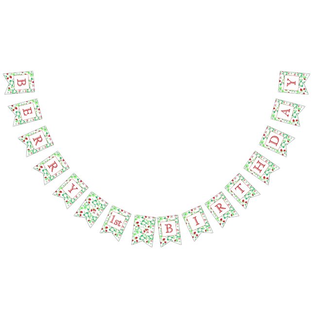 Bannière Berry 1er anniversaire (Tout)