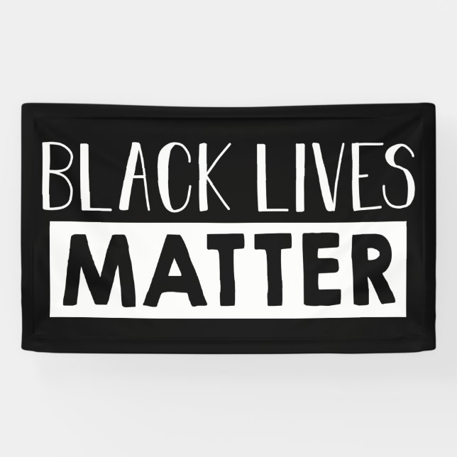 Bannière Black Lives Matt (Horizontal)