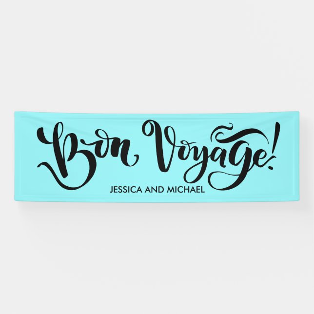 Bannière Bon Voyage (Horizontal)