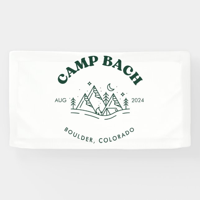 Bannière Camp Bachelorette (Horizontal)