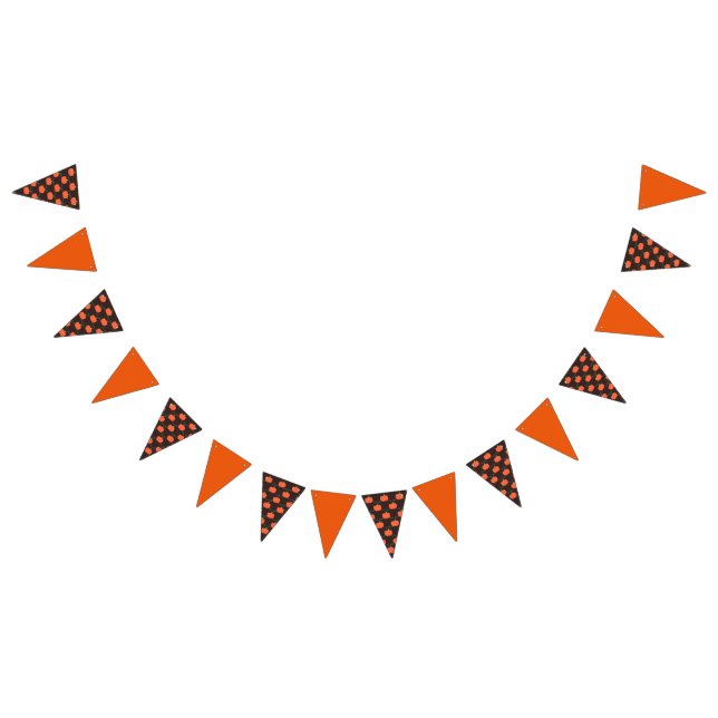 Bannière citrouille Patch Party (Brown et orange) (Tout)