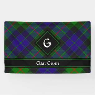 Bannière Clan Gunn Tartan