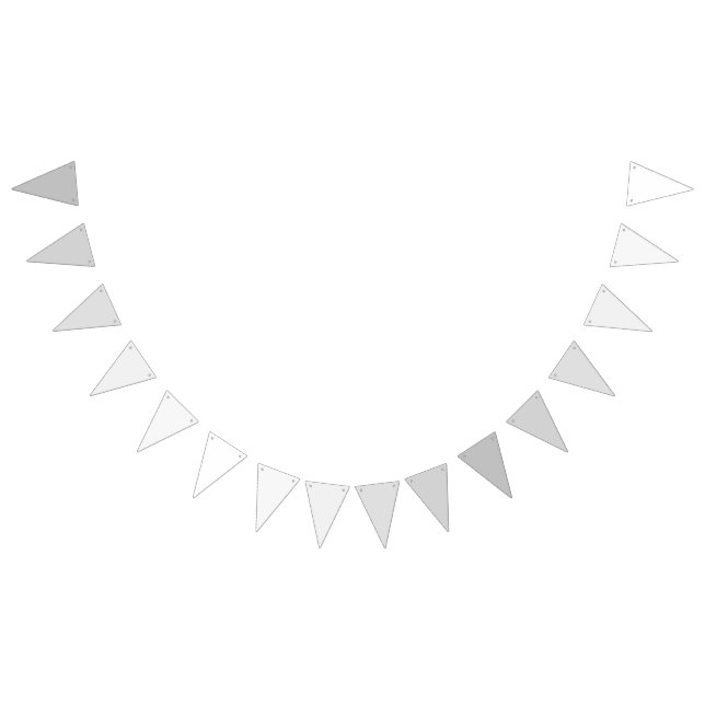 Bannière classique Elegance Silver to White Grace (Tout)