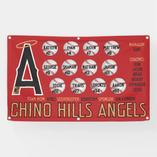 Bannière d'anges de Chino Hills