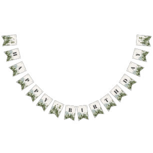 bannière d'anniversaire de la forêt du parc nation